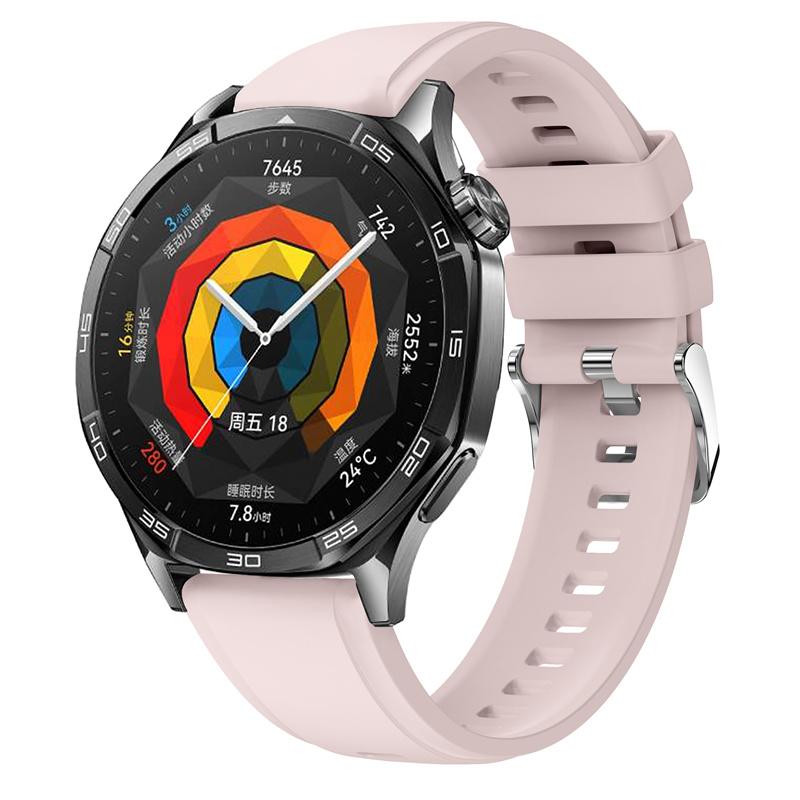 22 мм силиконовые ремешки для Huawei Watch GT5 46 ремешок для часов с пряжкой того же цвета ремешок для Huawei Watch GT5 Pro 46 мм