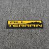 1Pc Applicable to Chevrolet pickup truck modifications with the ALL TERRAIN logo, all-terrain off-road vehicle decals, snow mountain metal stickers