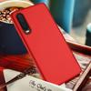 Case for Your Huawei P30 In Ultra-thin Matte Red TPU