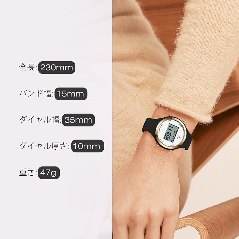 Часы женские наручные часы мужские цифровые часы унисекс детские часы спортивные часы многофункциональные будильник дата дисплей водонепроницаемые часы на открытом воздухе простые