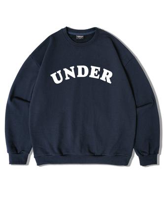 UNDEROFF Настоящая Свободная Толстовка с Поддержкой Свода Стопы Темно-синий Белый