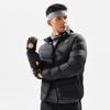 Li-Ning Мужская короткая пуховая куртка из серии Fitness 2024AW, 700FP, утиный пух, светло-серый AYMU091-1