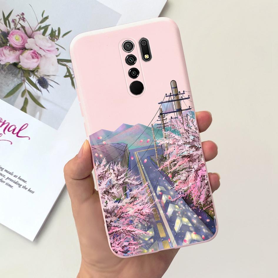 For Xiaomi Redmi 9 Case Redmi 9 Prime Protective Cover Cute Astronaut Cartoon Painted Soft Funda For Xiomi Redmi 9 9Prime Bumper