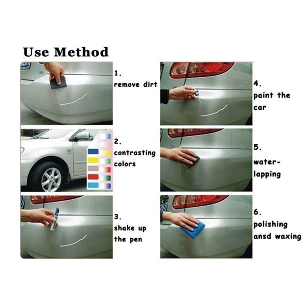 12ml Practical Waterproof Applicator Coat Clear Touch Up Car Paint Pen Scratch Repair