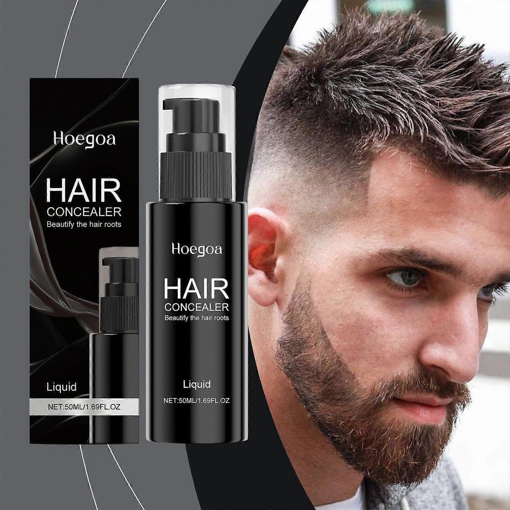 Hair Concealer, Natural Brown-Black Color, Gentle, Long-Lasting, Easy To Wash, Refreshing Hair Conditioner.