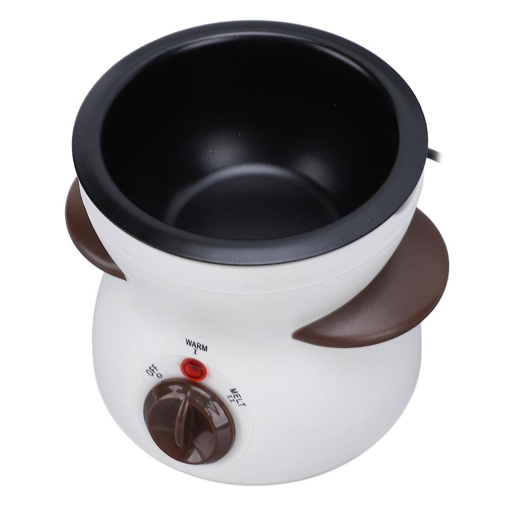 Электрический мини-фондюшник с 10 вилками для макания, шоколадный фондюшник, маленькая кастрюля для плавления шоколада