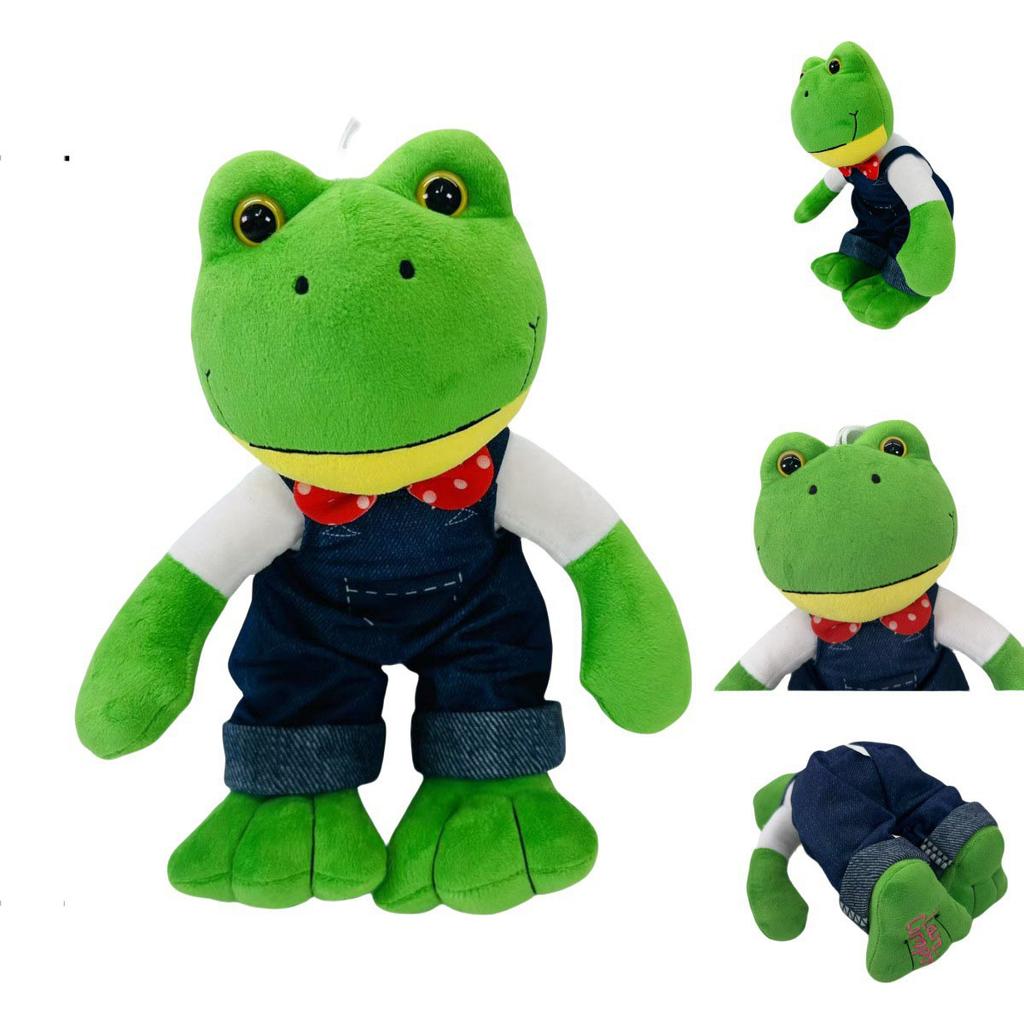 Non-Toxic Cute Magic Expression Plush Doll 25Cm Cartoon Children Plush Frog Toy Soft Long Leg Frog Couple Cute Pet Kids Gift