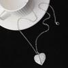 Sublimation Blank Angel Wing Pendant Timeless Elegance Wing Engraving Korean Style Jewelry Metal Material Gold Color