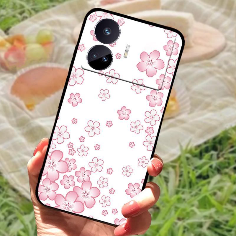 Чехол для Realme GT Neo 5 SE Популярный рисунок Черный силиконовый Мягкая задняя крышка Чехол для Realme GT Neo 5 SE 5SE Чехол для телефона Funda