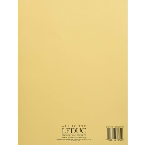 Alphonse Leduc Wittner Lavoie: Competition Solos (Clarinet, Piano) Leduc Publishing