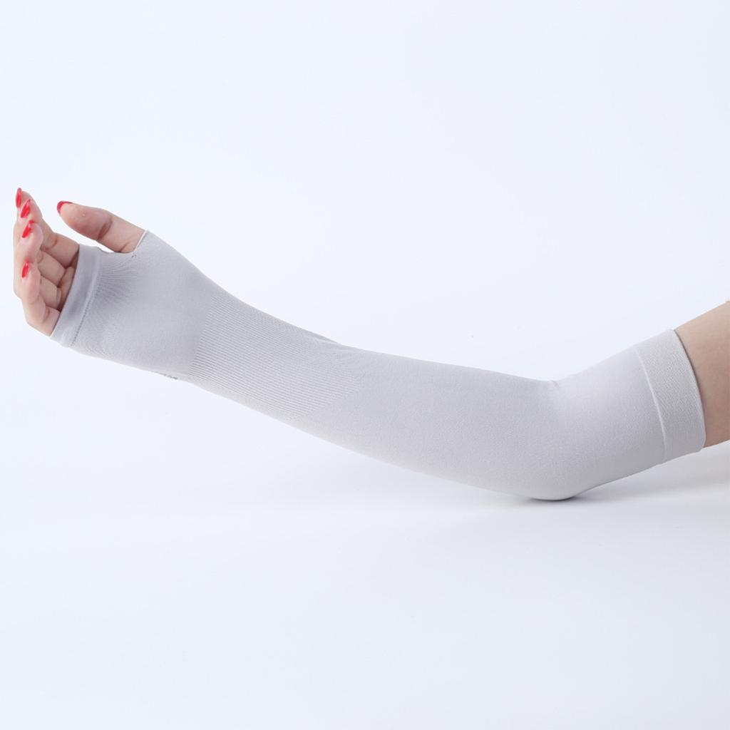 Летние удобные нарукавники из дышащего ледяного шелка с солнцезащитой для езды на открытом воздухе, перчатки от солнца EMA