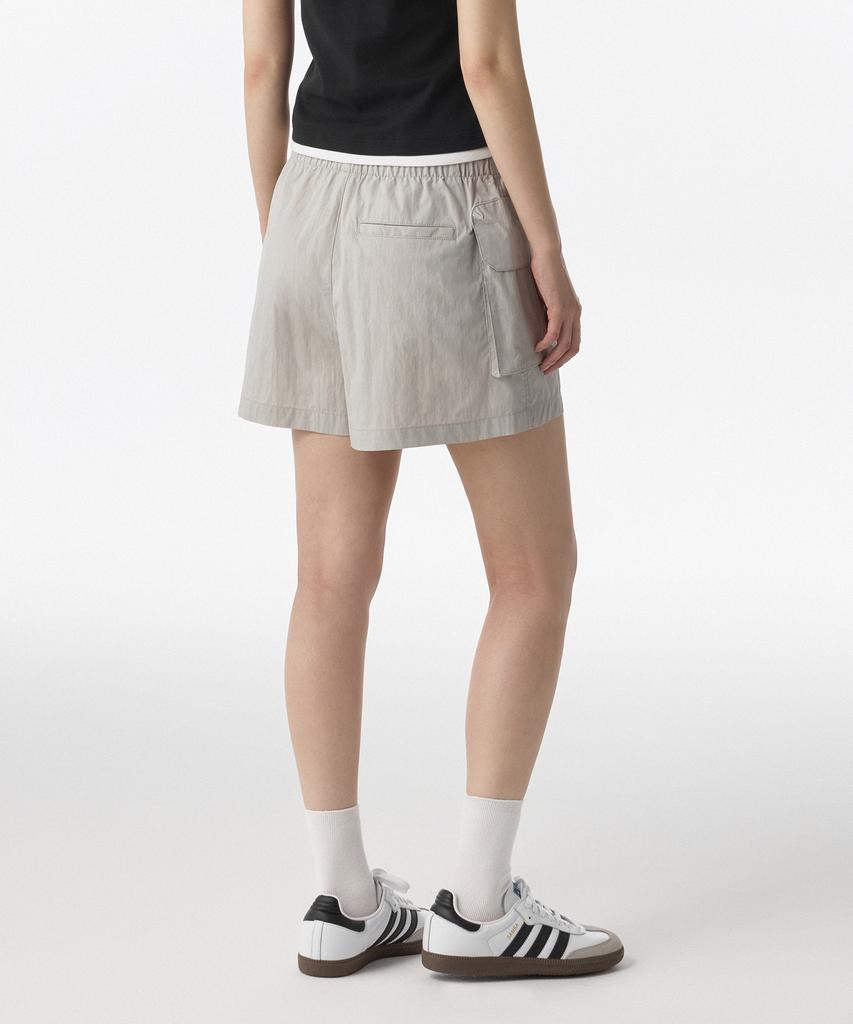 MUSINSA STANDARD WOMAN Women'S Cn Cargo Banding Shorts [Ash Grey]