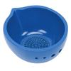 Garlic Grater Bowl,   Ceramic 2 in 1 Kitchen Grinding Disc with Built in Peeling Hole, for Grating   Garlic Condiments Cheese Dishwasher S