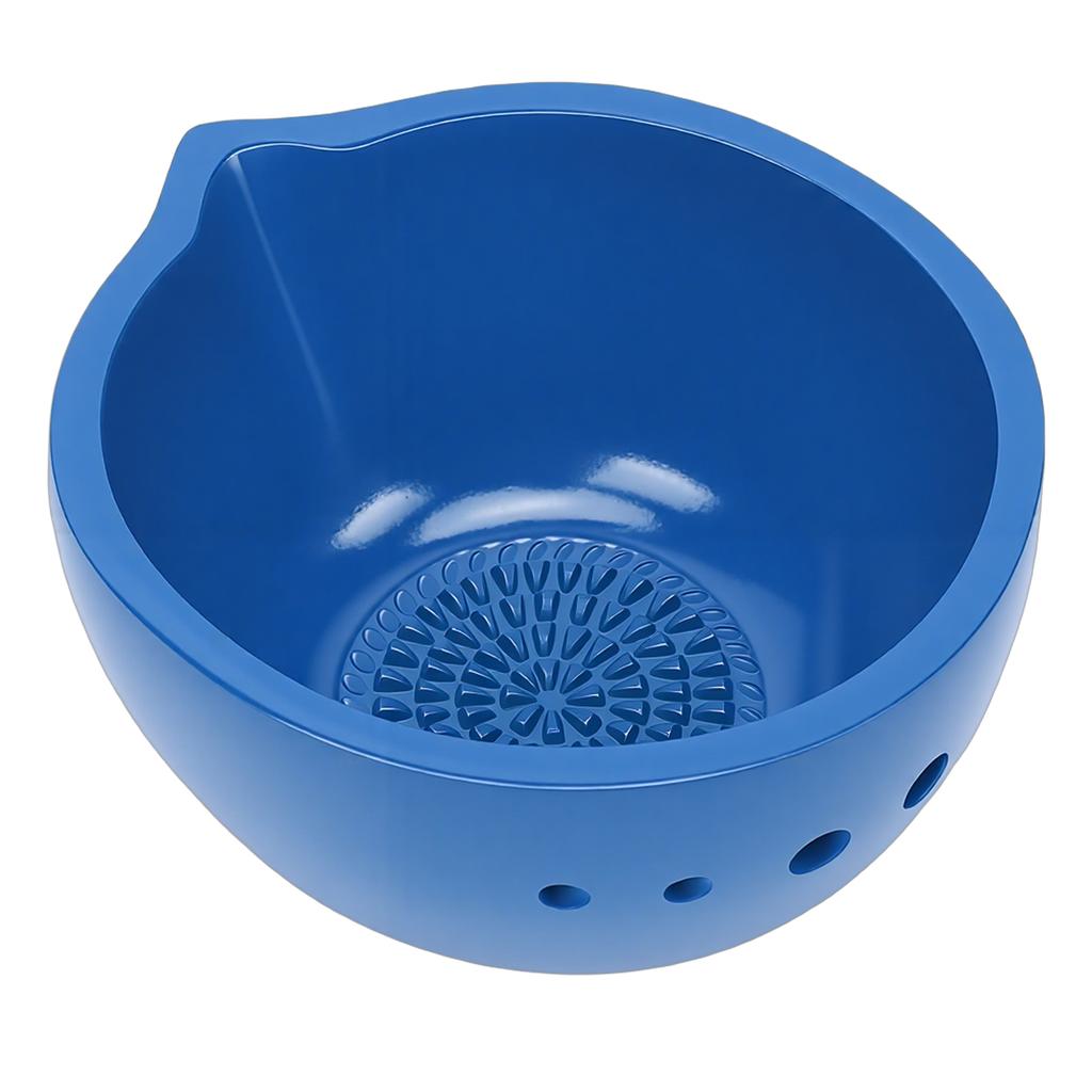 Garlic Grater Bowl,   Ceramic 2 in 1 Kitchen Grinding Disc with Built in Peeling Hole, for Grating   Garlic Condiments Cheese Dishwasher S