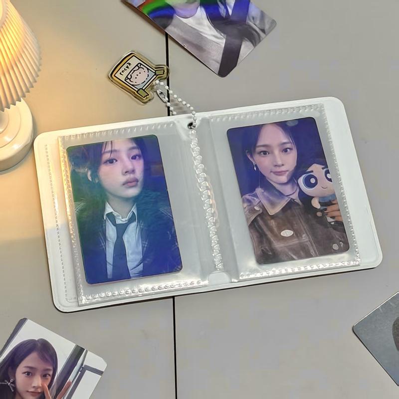 40 Pockets 20 Pp Pages Jelly Color Star Po Card Book Type Album For 3 Inch Mini Handy Instax Name Card K-Pop Star Album