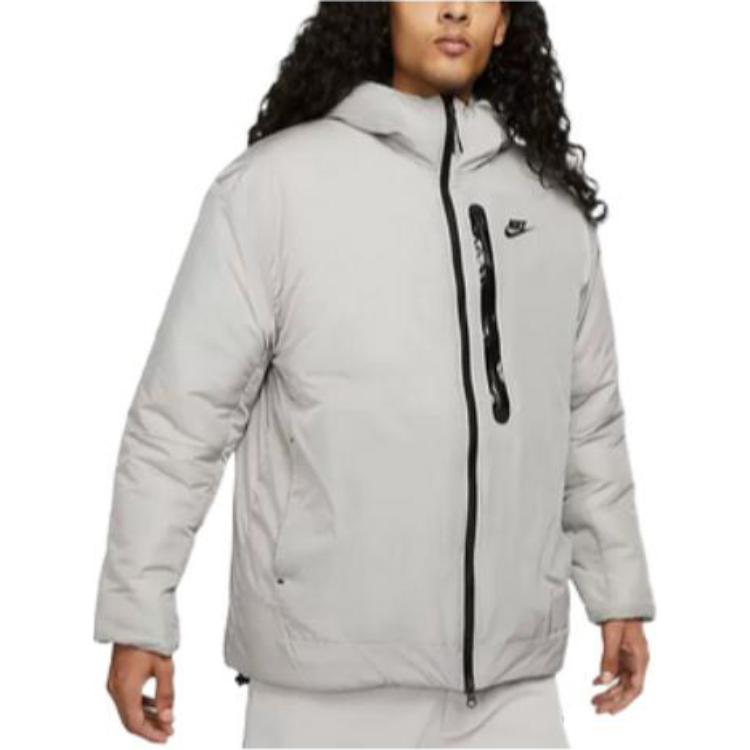 Nike Мужская пуховая куртка Therma FIT Серая DQ4743-016