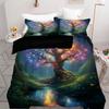 Colorful Big Tree Painting 3D Printed Quilt Cover Modern Art Style Bedding Set Luxury Home Textiles Polyester Soft Duvet Cover