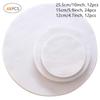 48Pcs/Lot Soft Felt Plate Dividers Pots Pans Separator Protectors Scratch proof for Porcelain Glass Dinnerware Kitchen Supplies