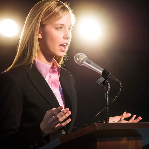 JIMIGUGU Clip-on Microphone Holder with 3/8 To 5/8 Screw Adapter for Easy Installation, Set of 2