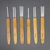 3/6Pcs 1/2/3 Head Dreadlock Crochet Hooks 0.5/0.75mm Crochet Needles  DIY Sewing Accessories