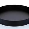 Evstyle Village Круглый поднос, черный, 38 см