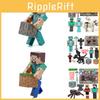 Minecraft Puzzle Action Figures Collection High-quality Home Decor And Gift For Gamers