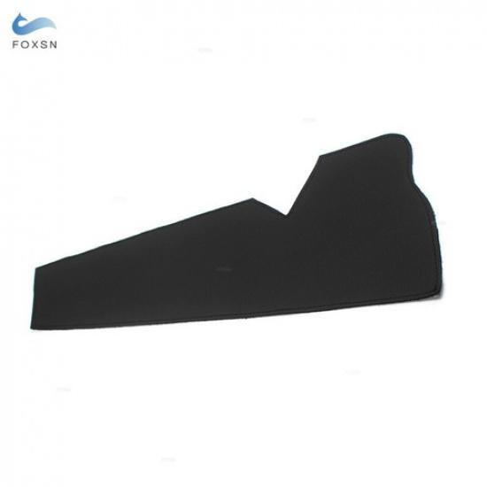 LHD Driving Door Armrest Handle Black Leather Cover For BMW 5 Series F10/18 2017