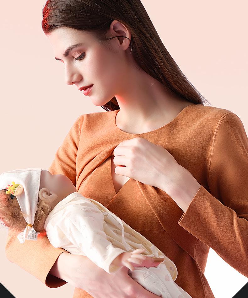 Немецкие бархатные термотопы для беременных и кормящих мам на осень/зиму