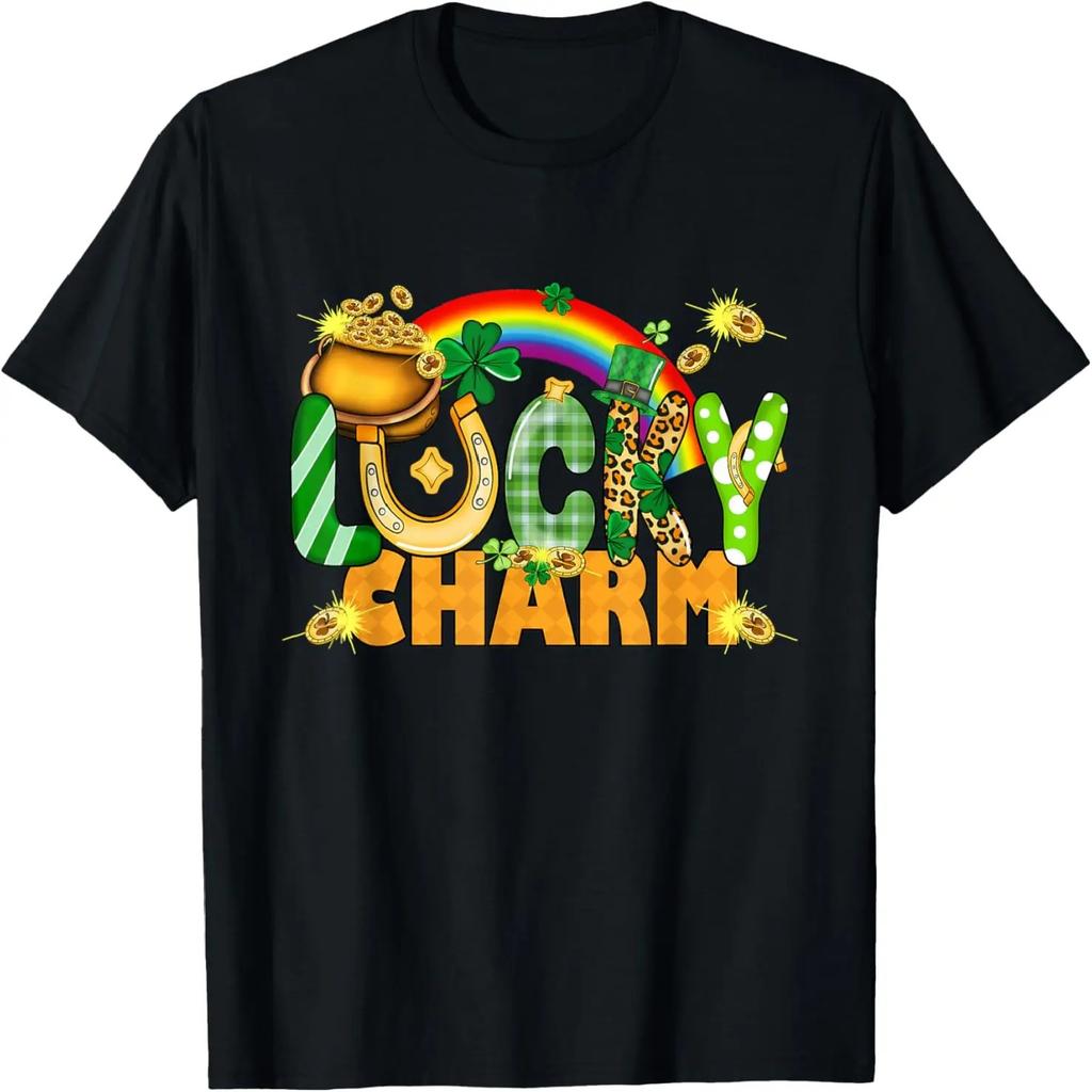 Lucky Charm St Patrick’s Day Irish Rainbow T-Shirt