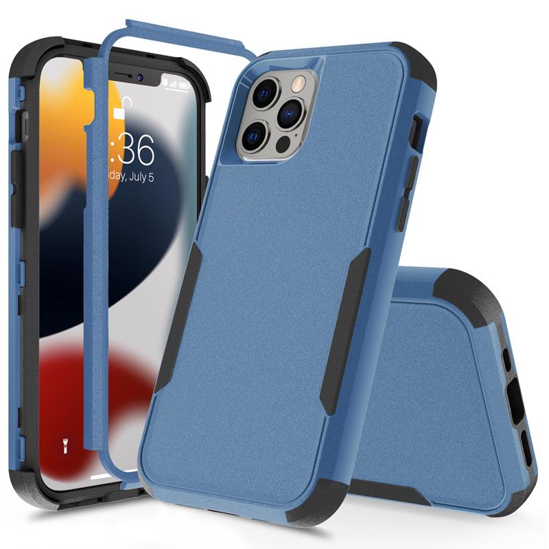 3-слойный чехол для iPhone 15, 14, 13, 12, 11 Pro Max Mini XR XS Max 8, 7 15Plus SE, 2020, роскошная броня, противоударные мягкие бамперы, твердый чехол