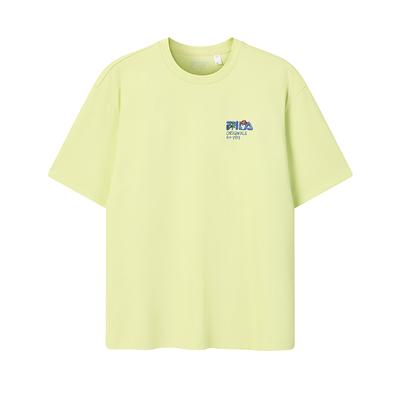 Fila ОРИГИНАЛЬНАЯ Футболка Унисекс Светло-горчично-зеленая F11U629101FLG
