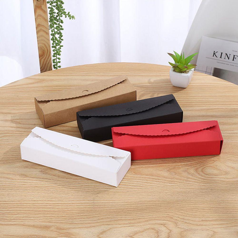 Sandwich, Cookies, Nougat Long Cupcake Cases Gift Packaging Boxes Kraft Paper Box Mooncake Packing