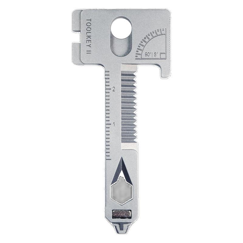 Многофункциональный брелок 17-в-1, инструмент-карта из военной стали с отвертками и открывалкой для бутылок, снаряжение для выживания EDC