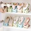 Shoe Slots Organizer, Adjustable Stacker Storage Space Saver, Double Deck Holder for Closet Organizatio
