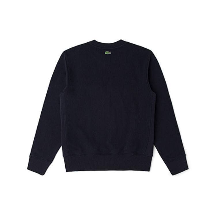LACOSTE Sweatshirts Men's Dark Blue Crew Neck Moderate SH75821-HDE