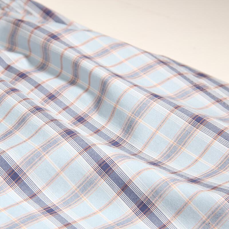 BXMAN Мужские хлопковые тканые боксеры-брифы больших размеров