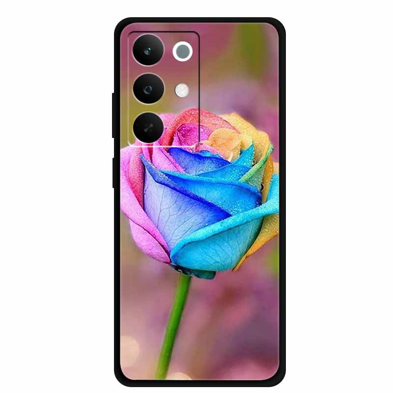 Чехол для телефона Realme C85 2025 Задняя крышка Чехол C 85 Funda Ударопрочный Черный Силикон Мягкий ТПУ Coque Для Realme C85 Pro Чехол Корпус