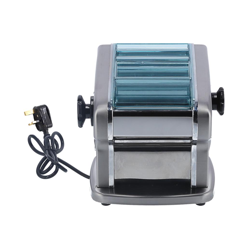 4Blades Electric Pasta Noodle Maker Stainless Steel FullAuto Dough Rolling Machine