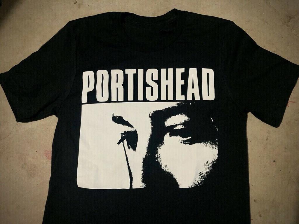 Portishead Band Gift For Friends Black T-Shirt Cotton All Size UR936