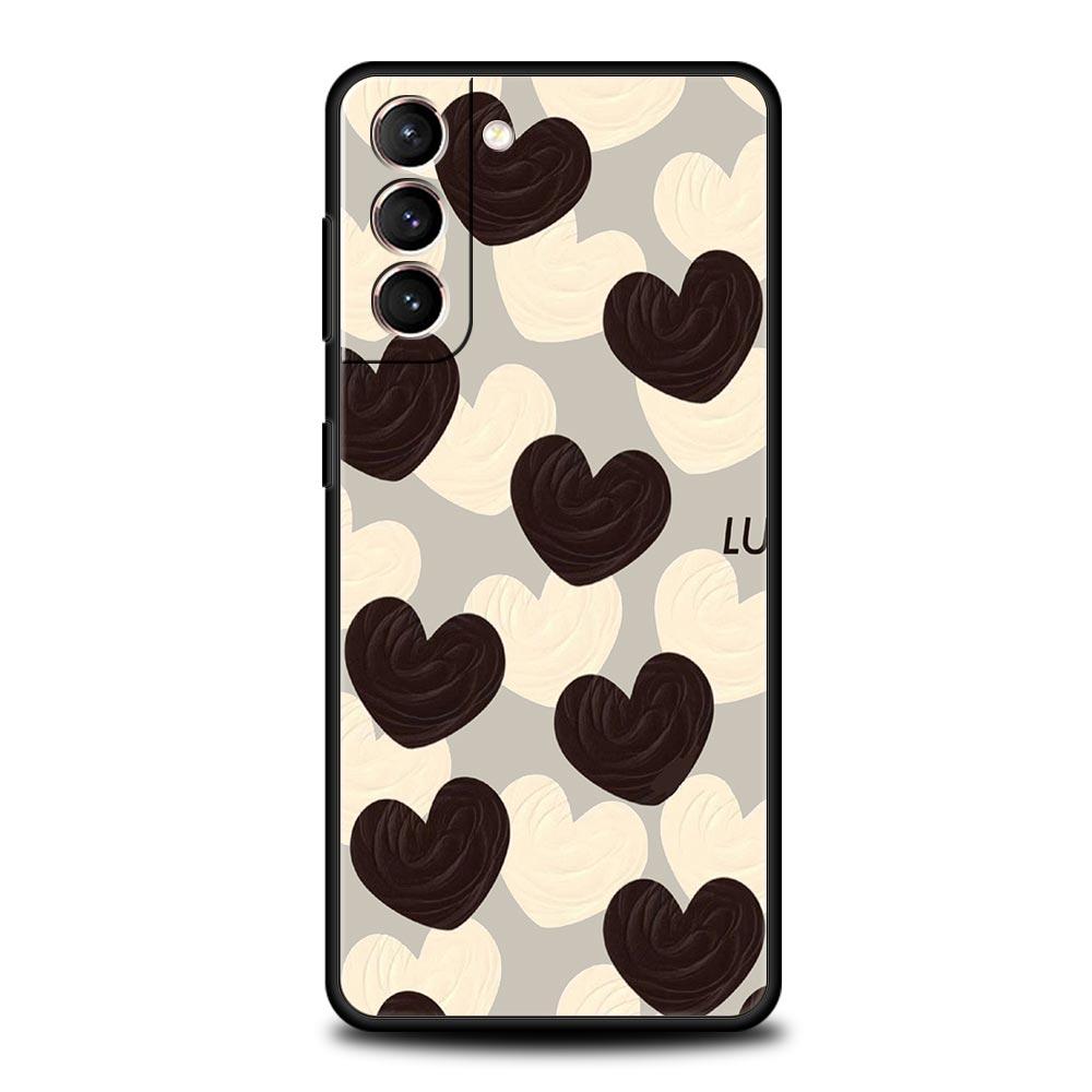 Чехол для телефона Samsung Galaxy S24 S23 S22 Ultra S20 S21 FE 5G S10 S9 Plus S10E S8 S7 Edge Мягкий силиконовый чехол Милый МЕДВЕДЬ