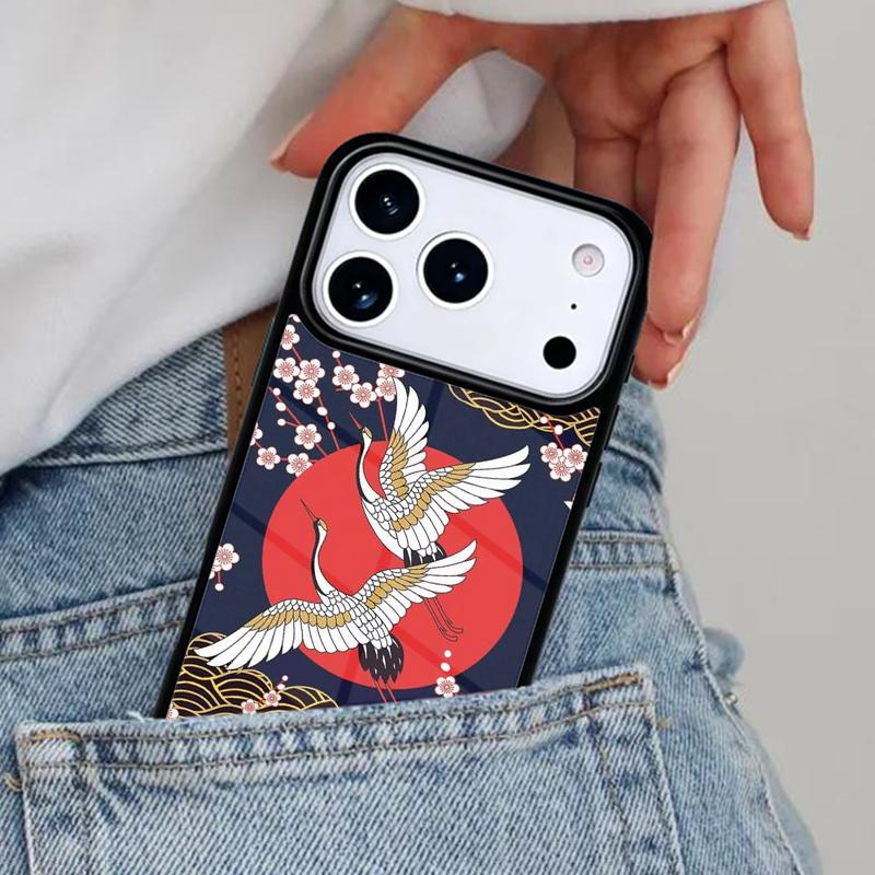 Японская волновая art Чехол для телефона для iPhone 16e 15 14 13 12 17 Pro Max Plus Air 17pro Чехол Coque