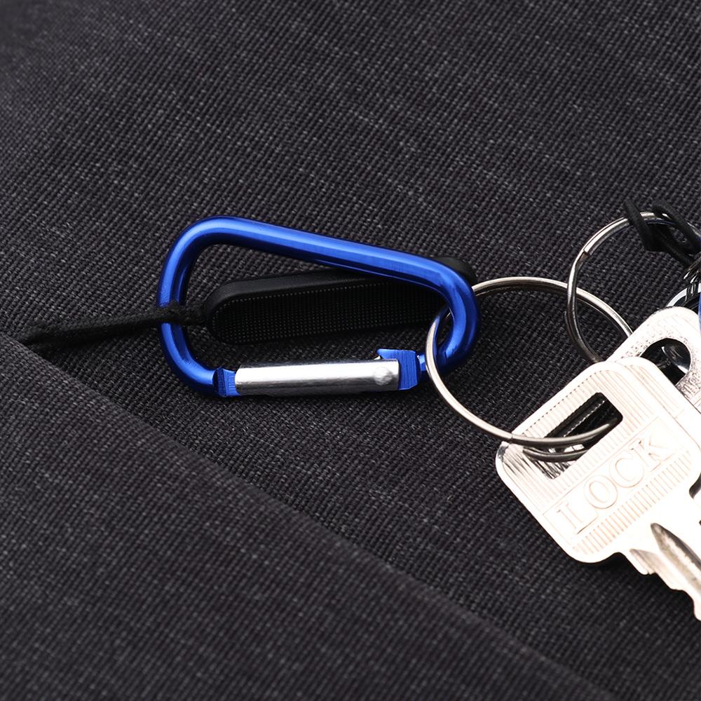 Безопасные 7-цветные алюминиевые альпинистские пряжки, крюк для кемпинга и походов, сплавная пряжка-карабин, брелок