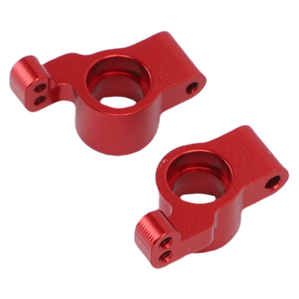 2PCS Rear Steering Cups for 1 24 Scale RC Car Alloy Material Steering Replacement Parts Left and Right Red