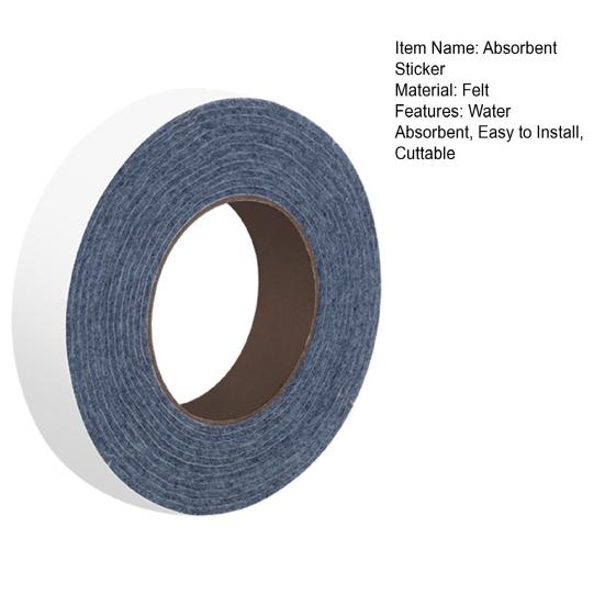 4M/Roll Окно Стекло Абсорбирующая Наклейка Войлок Окно Конденсат Влагопоглотитель Лента Самоклеящаяся