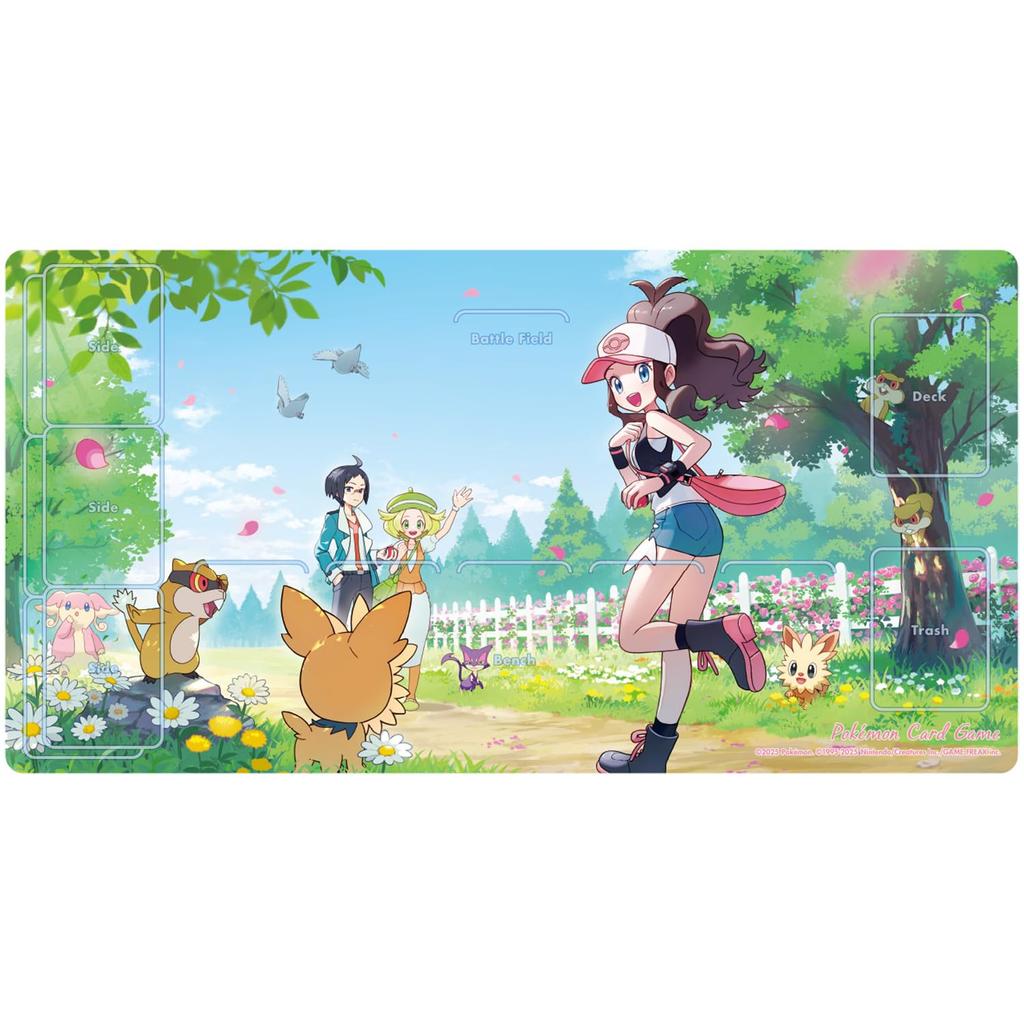 Pokemon Center Original Pokemon Card Game Rubber Play Mat Touko