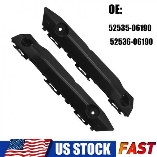 Front Bumper Brackets Retainer Side Support For 2015-2017 Toyota Camry 2Pcs