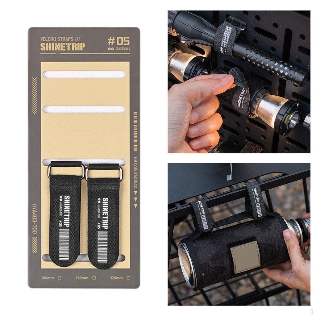 2 Pieces Heavy Duty Storage Straps Cable Strap Lashing Cord Wrap Keeper Holder for Garden