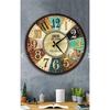 Dafhi Decorative Wooden Wall Clock 45x45 Gift