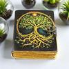 Tree of Life Leather Grimoire Journal:  Book of Shadows