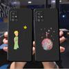 Черный чехол для телефона «Маленький принц» для Samsung Galaxy A71 A11 A12 A13 A32 A52 5G A22 A72 A21s A51 4G A52s A33 A53 A41, сумка